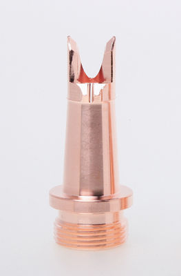 Copper Super Laser Welding Consumables Nozzle For Welding Cutting Head