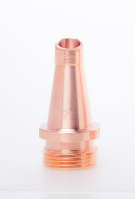Copper Super Laser Welding Consumables Nozzle For Welding Cutting Head