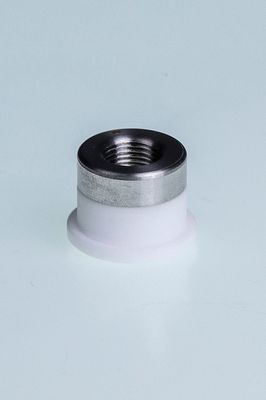 Laser Cutting D17.8M8H12.8 Laser Ceramic Nozzle Holder For 3D Laser Cutting Head